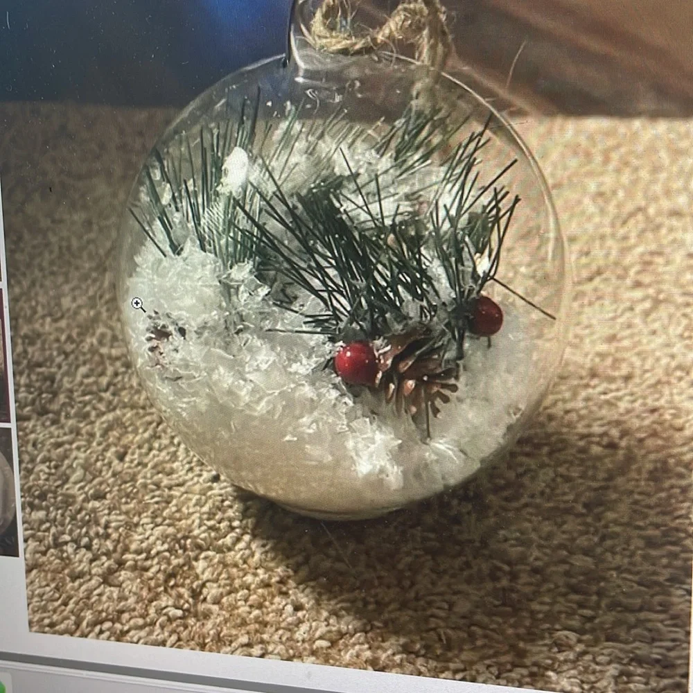 Lit Cloche Ornament by Pottery Barn